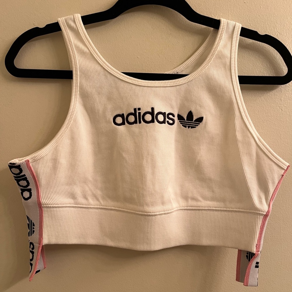 Adidas Cropped Top/ Bra NWT